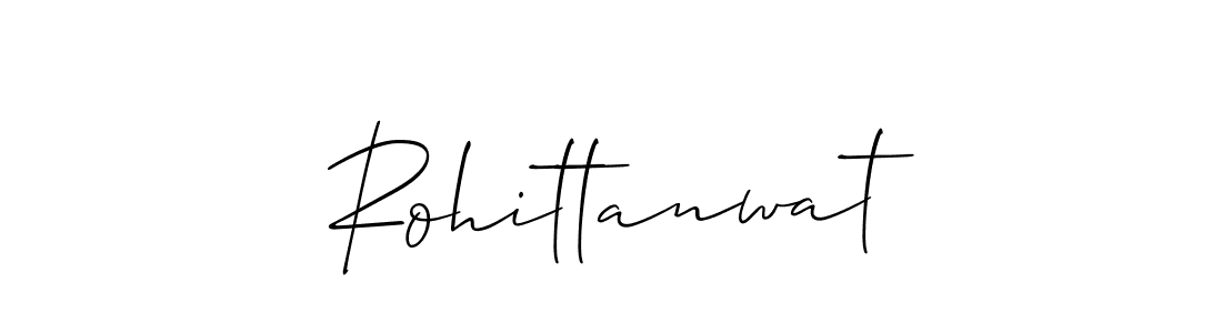 Best and Professional Signature Style for Rohittanwat. Allison_Script Best Signature Style Collection. Rohittanwat signature style 2 images and pictures png