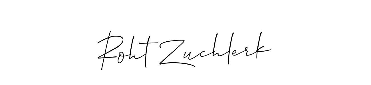 See photos of Roht Zuchlerk official signature by Spectra . Check more albums & portfolios. Read reviews & check more about Allison_Script font. Roht Zuchlerk signature style 2 images and pictures png