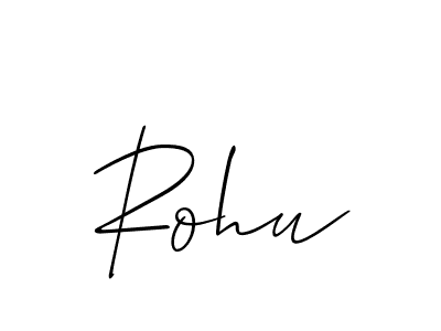 Once you've used our free online signature maker to create your best signature Allison_Script style, it's time to enjoy all of the benefits that Rohu name signing documents. Rohu signature style 2 images and pictures png