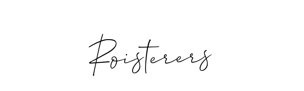 Once you've used our free online signature maker to create your best signature Allison_Script style, it's time to enjoy all of the benefits that Roisterers name signing documents. Roisterers signature style 2 images and pictures png