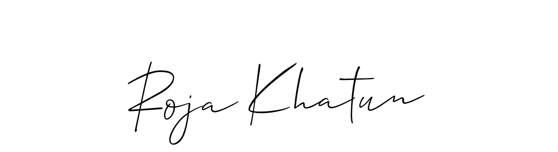 Once you've used our free online signature maker to create your best signature Allison_Script style, it's time to enjoy all of the benefits that Roja Khatun name signing documents. Roja Khatun signature style 2 images and pictures png
