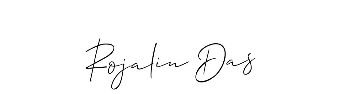 Design your own signature with our free online signature maker. With this signature software, you can create a handwritten (Allison_Script) signature for name Rojalin Das. Rojalin Das signature style 2 images and pictures png