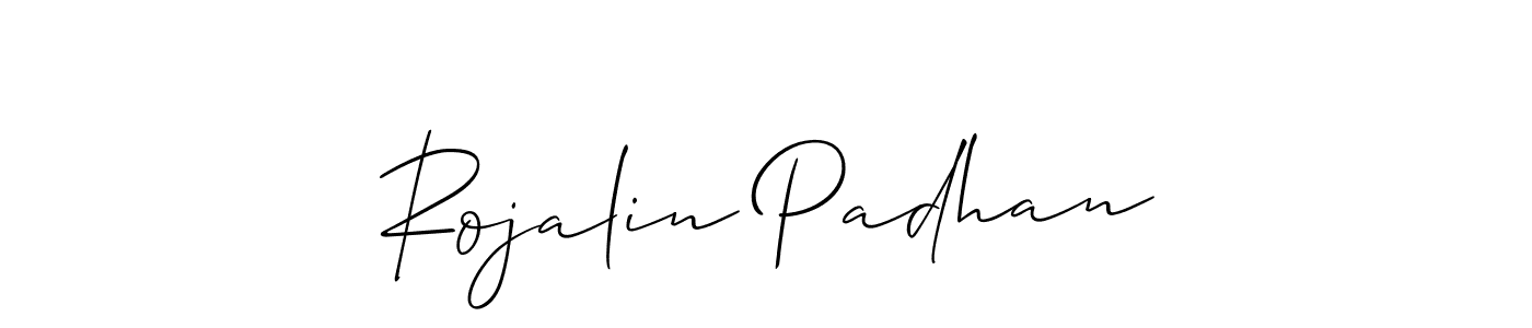 Best and Professional Signature Style for Rojalin Padhan. Allison_Script Best Signature Style Collection. Rojalin Padhan signature style 2 images and pictures png
