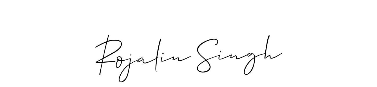 How to Draw Rojalin Singh signature style? Allison_Script is a latest design signature styles for name Rojalin Singh. Rojalin Singh signature style 2 images and pictures png