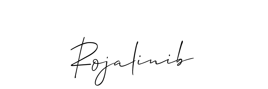 Best and Professional Signature Style for Rojalinib. Allison_Script Best Signature Style Collection. Rojalinib signature style 2 images and pictures png