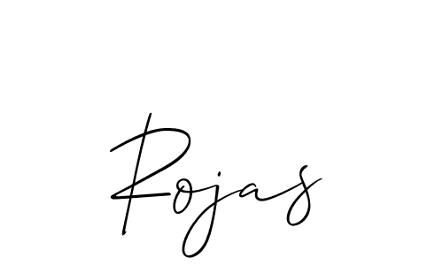 How to Draw Rojas signature style? Allison_Script is a latest design signature styles for name Rojas. Rojas signature style 2 images and pictures png