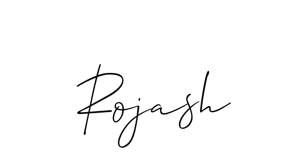 You should practise on your own different ways (Allison_Script) to write your name (Rojash) in signature. don't let someone else do it for you. Rojash signature style 2 images and pictures png