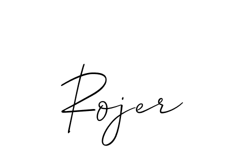 if you are searching for the best signature style for your name Rojer. so please give up your signature search. here we have designed multiple signature styles  using Allison_Script. Rojer signature style 2 images and pictures png