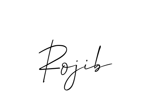 Also You can easily find your signature by using the search form. We will create Rojib name handwritten signature images for you free of cost using Allison_Script sign style. Rojib signature style 2 images and pictures png