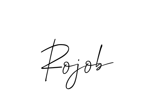 Once you've used our free online signature maker to create your best signature Allison_Script style, it's time to enjoy all of the benefits that Rojob name signing documents. Rojob signature style 2 images and pictures png