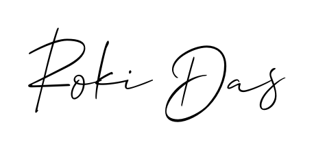 Master the art of signing with Roki Das written in fluent Allison_Script script. A great template to practice and refine your handwriting. Roki Das signature style 2 images and pictures png