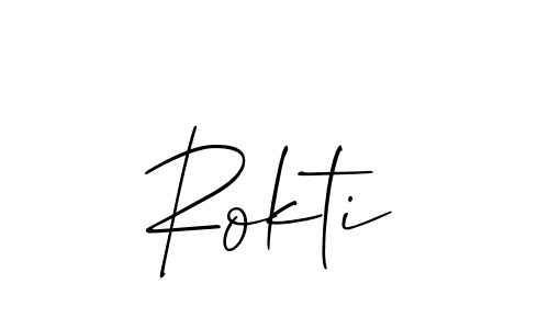 Once you've used our free online signature maker to create your best signature Allison_Script style, it's time to enjoy all of the benefits that Rokti name signing documents. Rokti signature style 2 images and pictures png