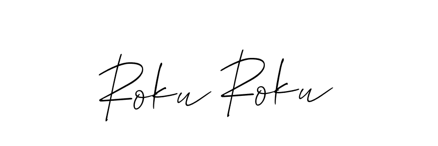 Once you've used our free online signature maker to create your best signature Allison_Script style, it's time to enjoy all of the benefits that Roku Roku name signing documents. Roku Roku signature style 2 images and pictures png