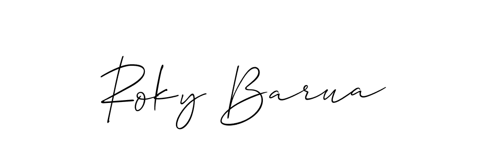 See photos of Roky Barua official signature by Spectra . Check more albums & portfolios. Read reviews & check more about Allison_Script font. Roky Barua signature style 2 images and pictures png