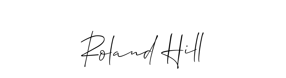 Here are the top 10 professional signature styles for the name Roland Hill. These are the best autograph styles you can use for your name. Roland Hill signature style 2 images and pictures png