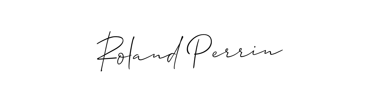You can use this online signature creator to create a handwritten signature for the name Roland Perrin. This is the best online autograph maker. Roland Perrin signature style 2 images and pictures png