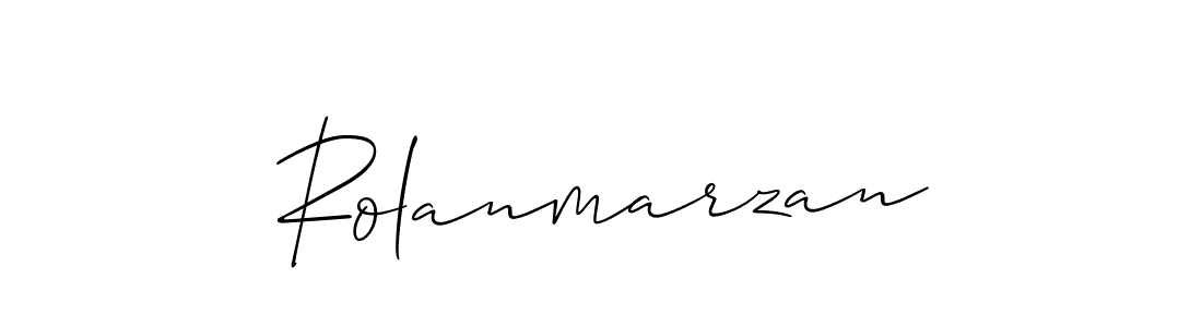 Best and Professional Signature Style for Rolanmarzan. Allison_Script Best Signature Style Collection. Rolanmarzan signature style 2 images and pictures png