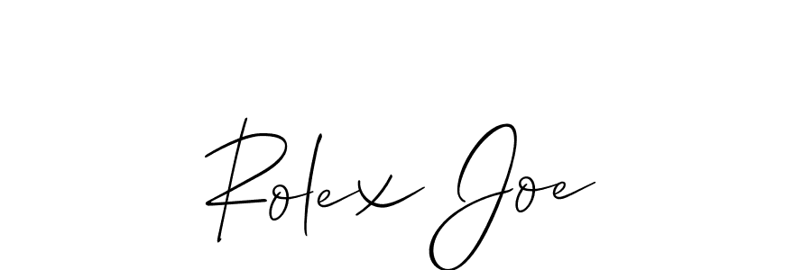 Once you've used our free online signature maker to create your best signature Allison_Script style, it's time to enjoy all of the benefits that Rolex Joe name signing documents. Rolex Joe signature style 2 images and pictures png