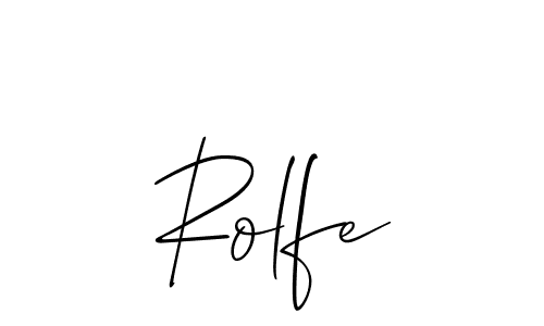 Allison_Script is a professional signature style that is perfect for those who want to add a touch of class to their signature. It is also a great choice for those who want to make their signature more unique. Get Rolfe name to fancy signature for free. Rolfe signature style 2 images and pictures png