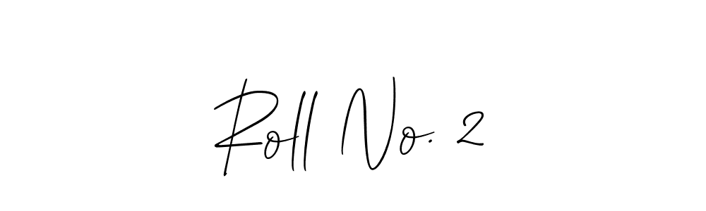 Similarly Allison_Script is the best handwritten signature design. Signature creator online .You can use it as an online autograph creator for name Roll No. 2. Roll No. 2 signature style 2 images and pictures png