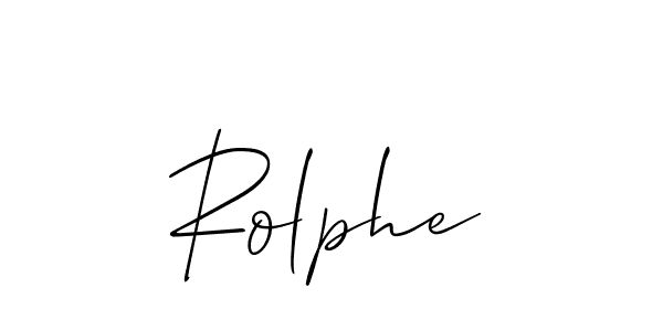 Best and Professional Signature Style for Rolphe. Allison_Script Best Signature Style Collection. Rolphe signature style 2 images and pictures png