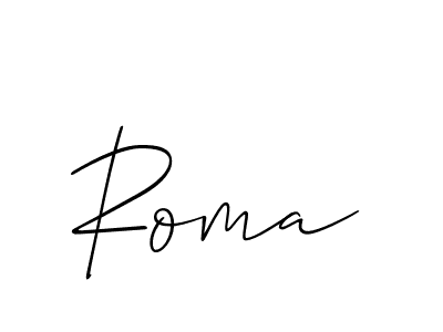 Make a short Roma signature style. Manage your documents anywhere anytime using Allison_Script. Create and add eSignatures, submit forms, share and send files easily. Roma signature style 2 images and pictures png