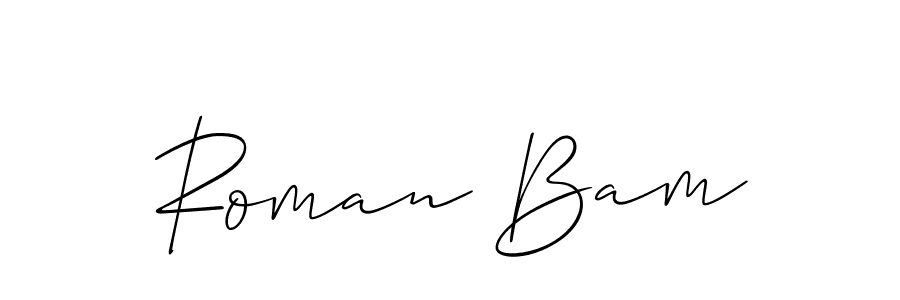 Here are the top 10 professional signature styles for the name Roman Bam. These are the best autograph styles you can use for your name. Roman Bam signature style 2 images and pictures png