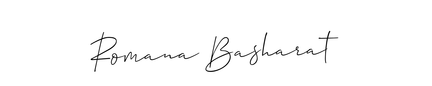 Here are the top 10 professional signature styles for the name Romana Basharat. These are the best autograph styles you can use for your name. Romana Basharat signature style 2 images and pictures png