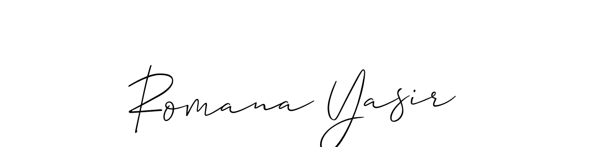 You can use this online signature creator to create a handwritten signature for the name Romana Yasir. This is the best online autograph maker. Romana Yasir signature style 2 images and pictures png