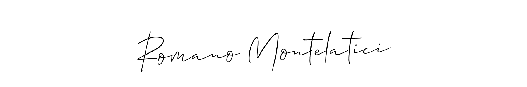 Best and Professional Signature Style for Romano Montelatici. Allison_Script Best Signature Style Collection. Romano Montelatici signature style 2 images and pictures png