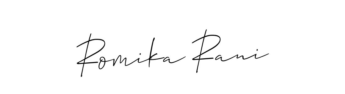 See photos of Romika Rani official signature by Spectra . Check more albums & portfolios. Read reviews & check more about Allison_Script font. Romika Rani signature style 2 images and pictures png