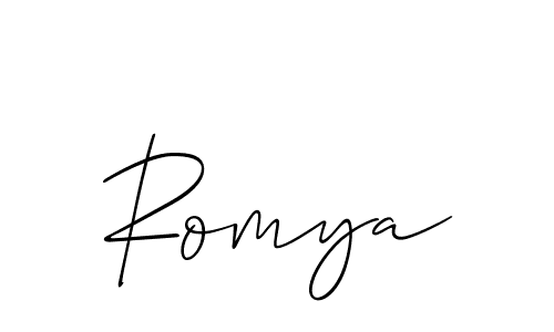 See photos of Romya official signature by Spectra . Check more albums & portfolios. Read reviews & check more about Allison_Script font. Romya signature style 2 images and pictures png