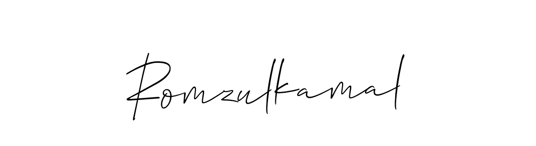 Here are the top 10 professional signature styles for the name Romzulkamal. These are the best autograph styles you can use for your name. Romzulkamal signature style 2 images and pictures png