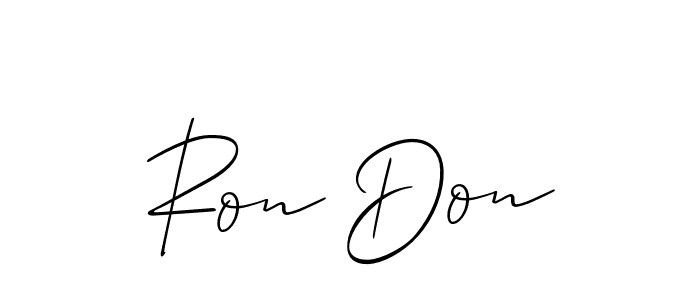 How to Draw Ron Don signature style? Allison_Script is a latest design signature styles for name Ron Don. Ron Don signature style 2 images and pictures png