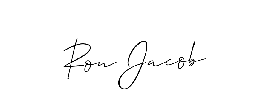 Make a short Ron Jacob signature style. Manage your documents anywhere anytime using Allison_Script. Create and add eSignatures, submit forms, share and send files easily. Ron Jacob signature style 2 images and pictures png