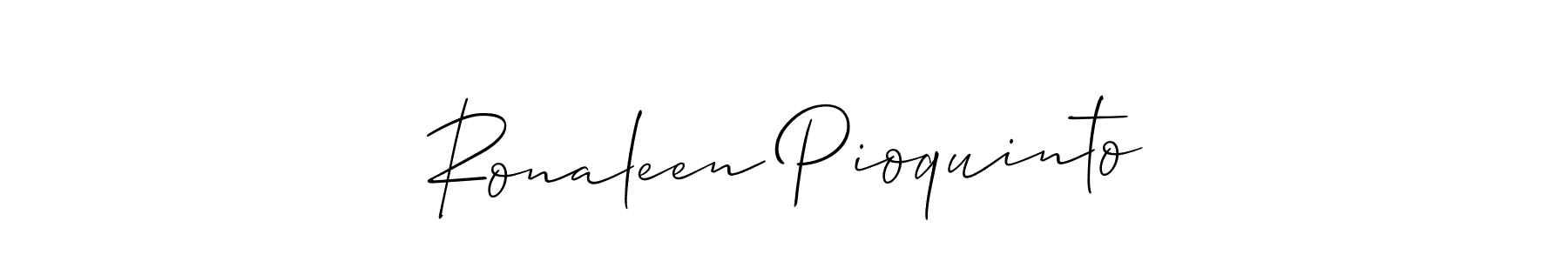 You can use this online signature creator to create a handwritten signature for the name Ronaleen Pioquinto. This is the best online autograph maker. Ronaleen Pioquinto signature style 2 images and pictures png