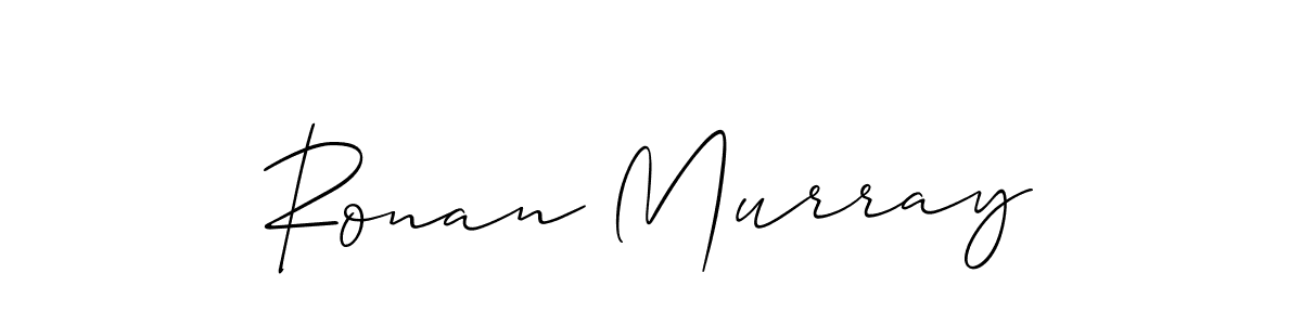 Create a beautiful signature design for name Ronan Murray. With this signature (Allison_Script) fonts, you can make a handwritten signature for free. Ronan Murray signature style 2 images and pictures png