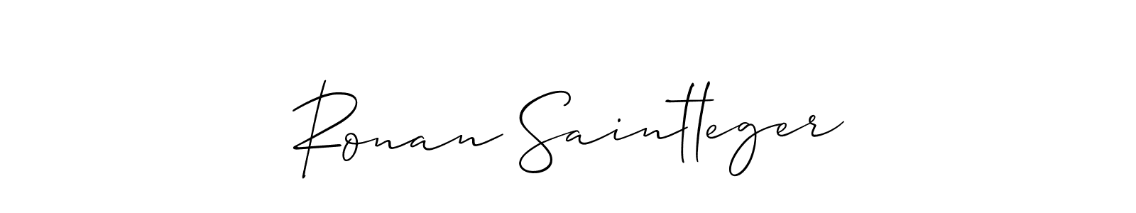 See photos of Ronan Saintleger official signature by Spectra . Check more albums & portfolios. Read reviews & check more about Allison_Script font. Ronan Saintleger signature style 2 images and pictures png