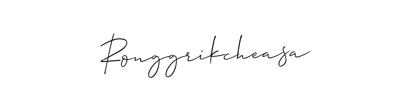 Once you've used our free online signature maker to create your best signature Allison_Script style, it's time to enjoy all of the benefits that Ronggrikcheasa name signing documents. Ronggrikcheasa signature style 2 images and pictures png
