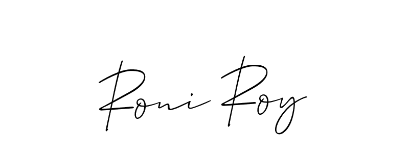 Make a beautiful signature design for name Roni Roy. Use this online signature maker to create a handwritten signature for free. Roni Roy signature style 2 images and pictures png