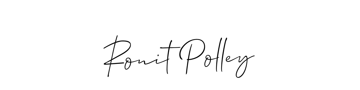 Once you've used our free online signature maker to create your best signature Allison_Script style, it's time to enjoy all of the benefits that Ronit Polley name signing documents. Ronit Polley signature style 2 images and pictures png
