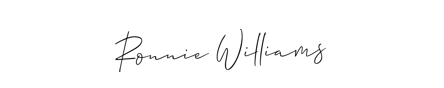 See photos of Ronnie Williams official signature by Spectra . Check more albums & portfolios. Read reviews & check more about Allison_Script font. Ronnie Williams signature style 2 images and pictures png