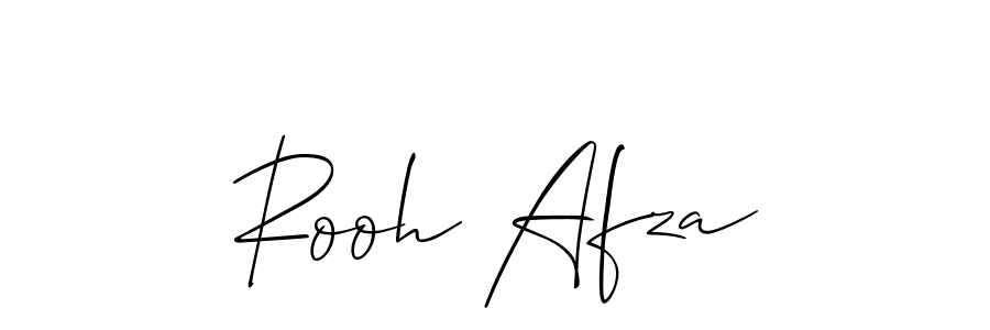 Also You can easily find your signature by using the search form. We will create Rooh Afza name handwritten signature images for you free of cost using Allison_Script sign style. Rooh Afza signature style 2 images and pictures png