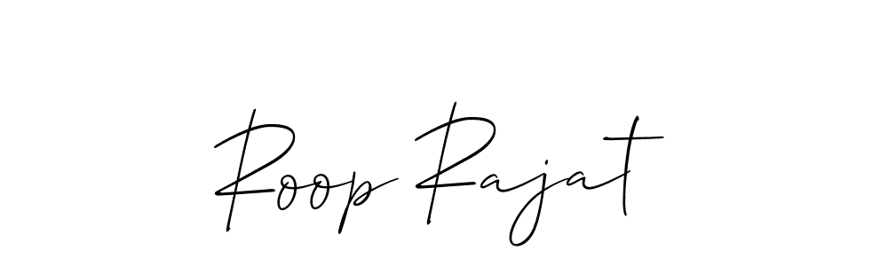 Once you've used our free online signature maker to create your best signature Allison_Script style, it's time to enjoy all of the benefits that Roop Rajat name signing documents. Roop Rajat signature style 2 images and pictures png