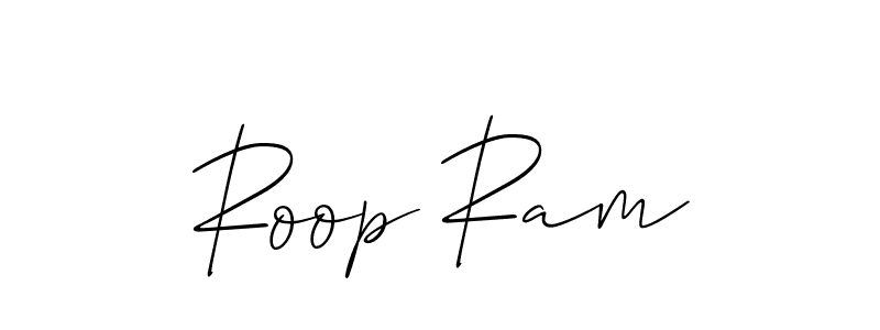 It looks lik you need a new signature style for name Roop Ram. Design unique handwritten (Allison_Script) signature with our free signature maker in just a few clicks. Roop Ram signature style 2 images and pictures png