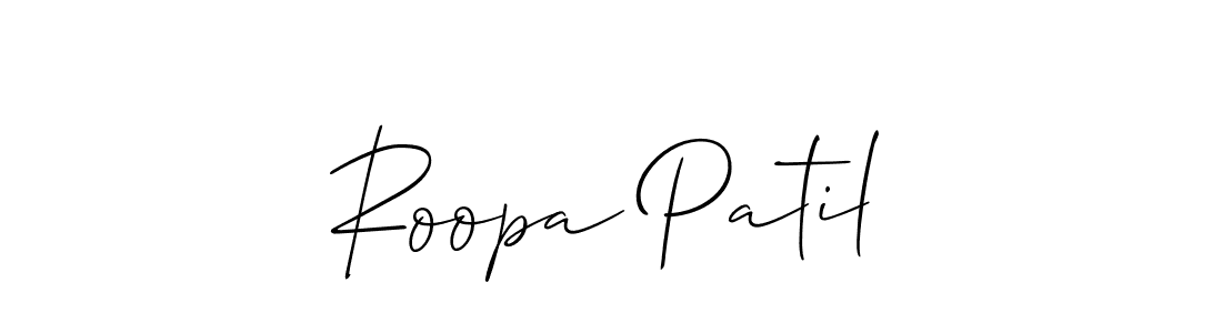 This is the best signature style for the Roopa Patil name. Also you like these signature font (Allison_Script). Mix name signature. Roopa Patil signature style 2 images and pictures png