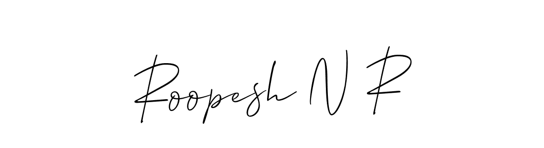 Check out images of Autograph of Roopesh N R name. Actor Roopesh N R Signature Style. Allison_Script is a professional sign style online. Roopesh N R signature style 2 images and pictures png