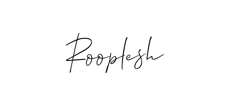 if you are searching for the best signature style for your name Rooplesh. so please give up your signature search. here we have designed multiple signature styles  using Allison_Script. Rooplesh signature style 2 images and pictures png