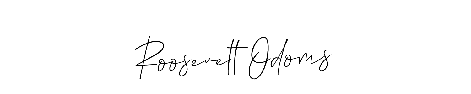 Roosevelt Odoms stylish signature style. Best Handwritten Sign (Allison_Script) for my name. Handwritten Signature Collection Ideas for my name Roosevelt Odoms. Roosevelt Odoms signature style 2 images and pictures png