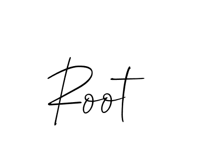 Design your own signature with our free online signature maker. With this signature software, you can create a handwritten (Allison_Script) signature for name Root. Root signature style 2 images and pictures png
